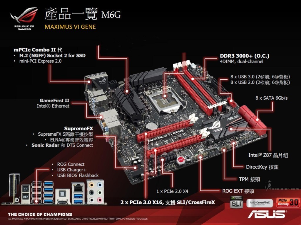 ASUS Z87 - Haswell Z87 Motherboard Preview: 50+ Motherboards from ASUS